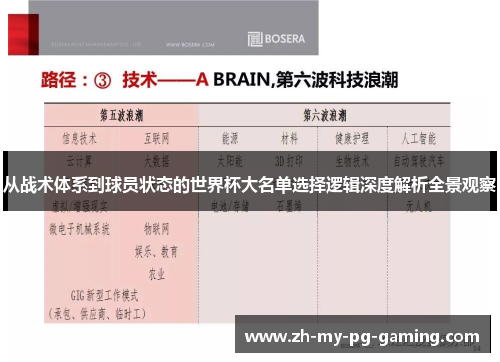 从战术体系到球员状态的世界杯大名单选择逻辑深度解析全景观察 从战术体系到球员状态的世界杯大名单选择逻辑深度解析全景观察
